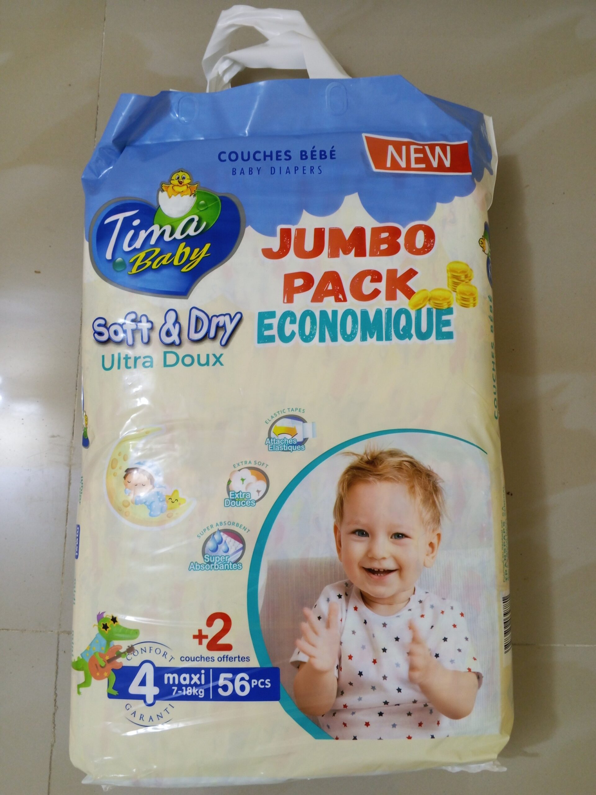 Couche Bébé Ultra Douce – Pack Économique – Image 3