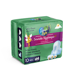 Serviettes Hygiéniques TIMA LADY – Ultra Douces & Confortables