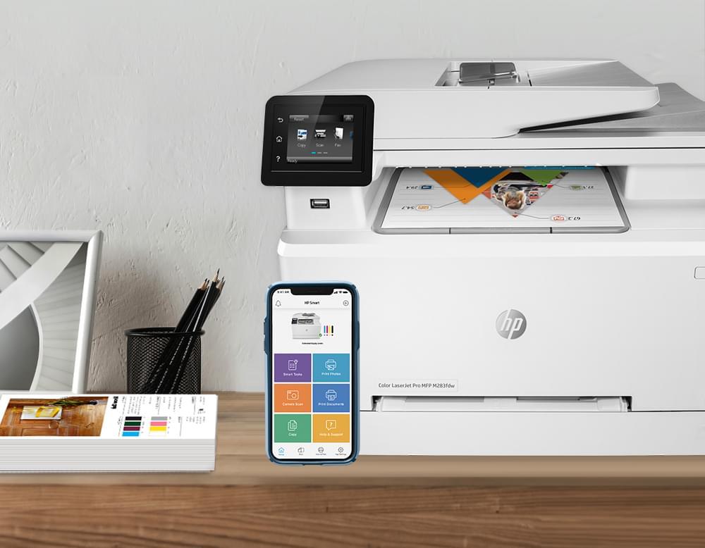 🖨️ Imprimante HP Color LaserJet Pro MFP M283fdw (7KW75A) – Image 4
